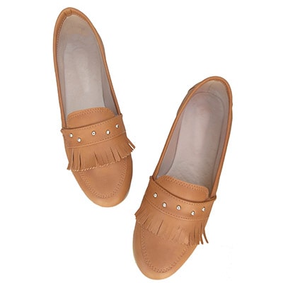 mocasines marrones