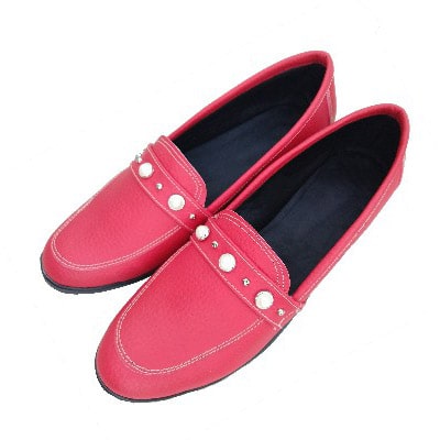 mocasines rojos eco cuero-min