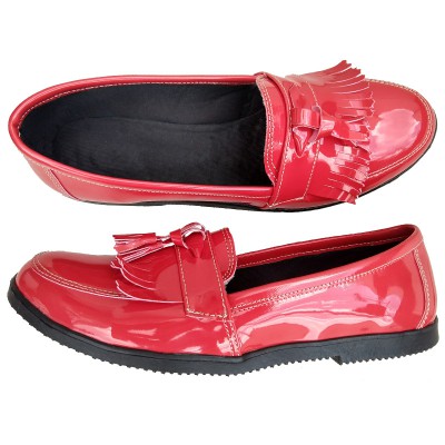 mocasines charol