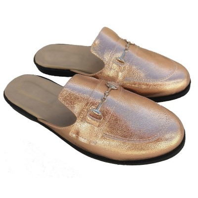 mules bronce mujer talles especiales