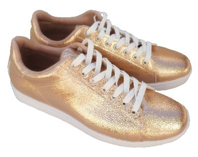zapatillas bronce mujer