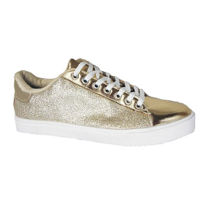 zapatillas doradas