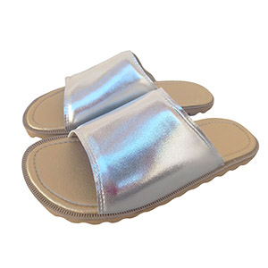 chanclas plata