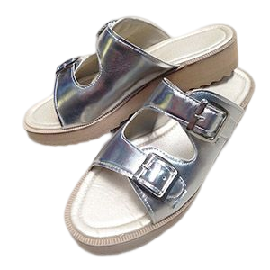 sandalias plata brick