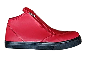 zapatillas botitas rojas