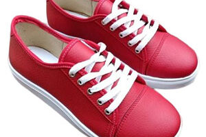 zapatillas mujer rojas