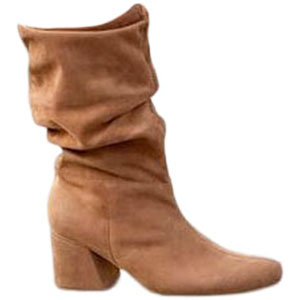 botas gamuza marrones talles grandes mujer