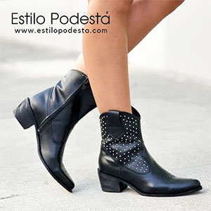 Texanas Negras Talles Especiales Talles 41 al 44 2024